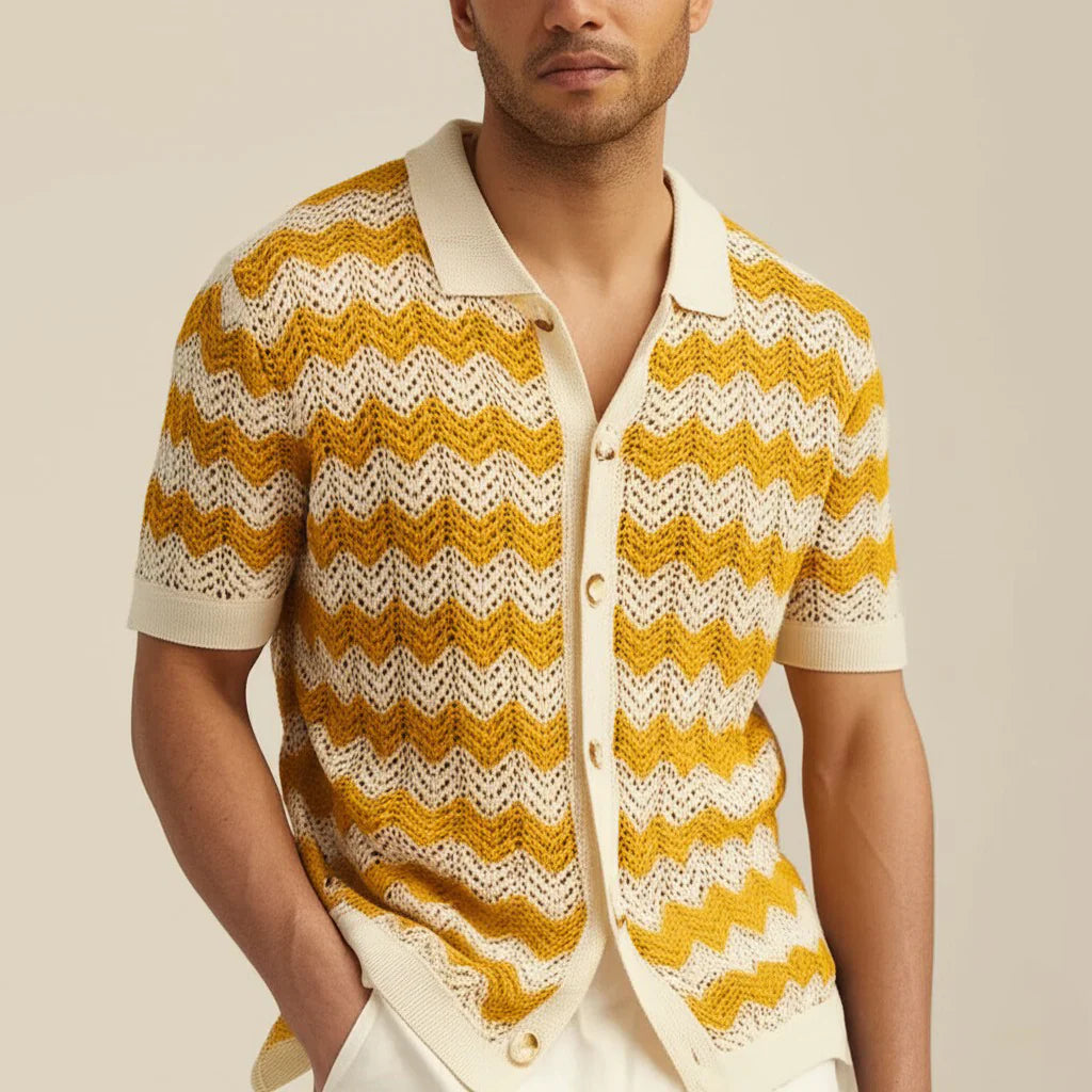 Basile - Stylová Precizně Pletená Košile