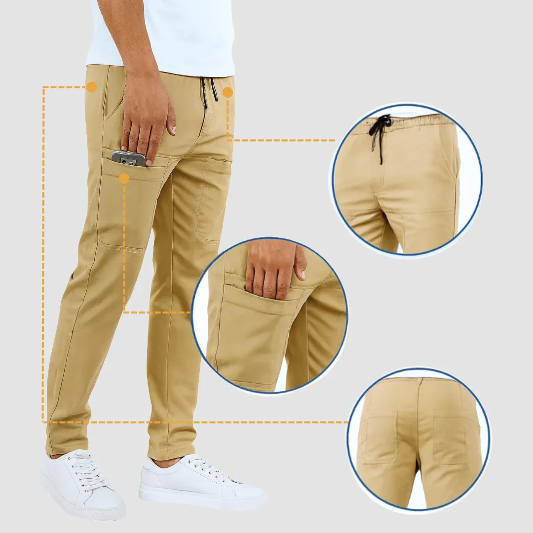 Russel - Praktické Prémiové Cargo Kalhoty